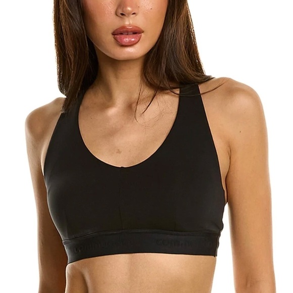 NWT COMMANDO Breathe Strappy Criss Cross Bralette Black Sz L - Picture 1 of 5